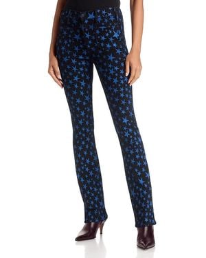 Mother The Patch Pocket Mid Rise Jeans - Blue