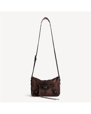 Balenciaga Le City Flap Messenger Bag Small - White