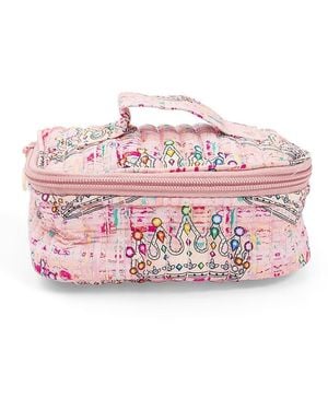 Sunshine Society Crown Jewel Jewelry Bag - Pink