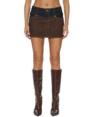 Ksubi Low Rider Mini Skirt - Black