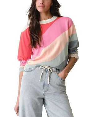 Marine Layer Icon Sweater - Red