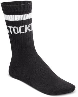 Birkenstock Stripe Socks - Black