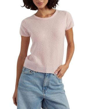Chinti & Parker Air Pure Cashmere T-Shirt - Blue