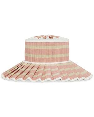 Lorna Murray Island Capri Packable Straw Hat - Pink