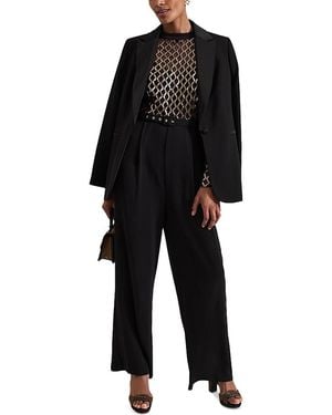 Phase Eight Amelia Sequin Bodice Jumpsuit - Black