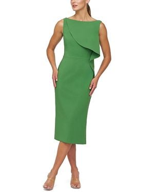 Kay Unger Jolie Midi Dress - Green