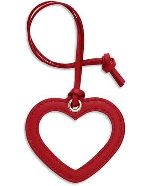 Marc Jacobs The Heart Mirror Bag Charm - Red