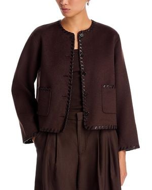 Rails Melanie Whipstitch Jacket - Brown