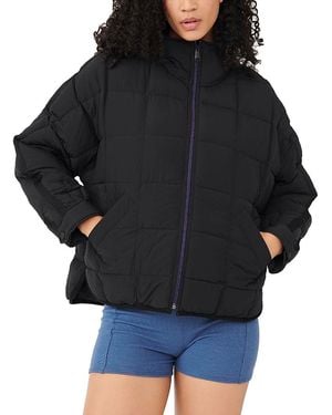 Free People Pippa Packable Puffer Jacket - Black