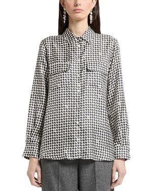 Marella Mllmaestro Silk Shirt - Gray