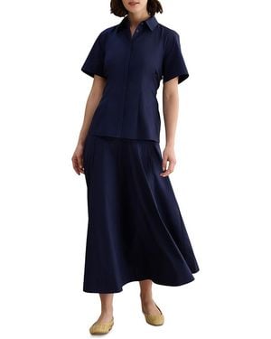 Hobbs Chatham Skirt - Blue