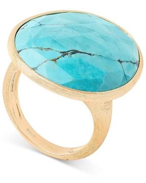 Marco Bicego 18K Lunaria Statement Ring - Blue