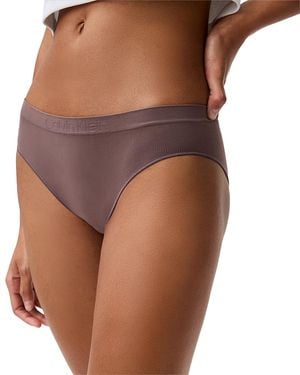 Calvin Klein Bonded Flex Bikini - Brown