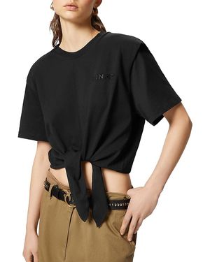 Pinko Tuca Tuca Tee - Black