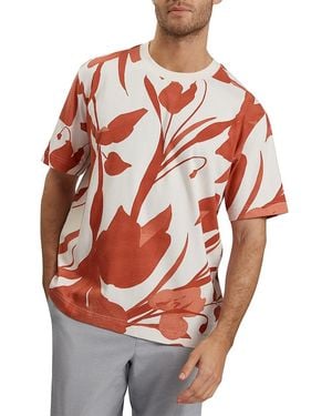 Ted Baker Yiannos Knit Floral Tee - Red