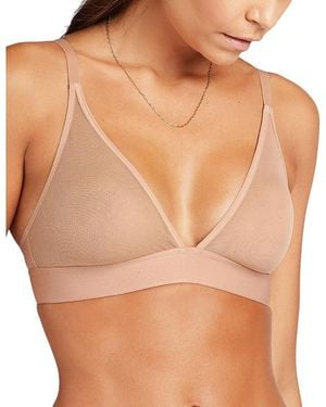 NEGATIVE Sieve Triangle Bra - Brown
