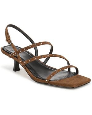 Vince Tania Studded Sandals - Brown