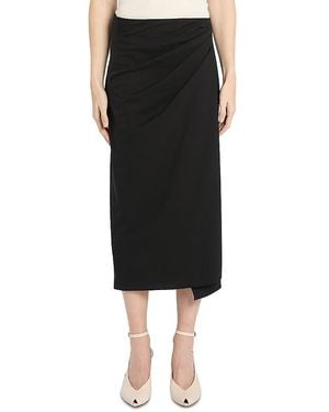 Marella Mllzampa Draped Skirt - Black