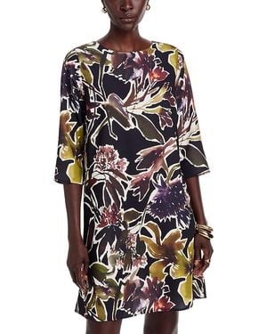 Caroline Rose Easy A Line Dress - Multicolor