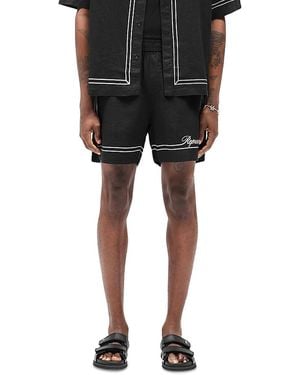 Represent Border Shorts - Black