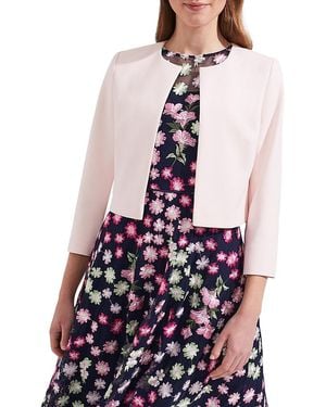 Hobbs Elize Open Jacket - White