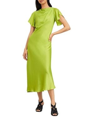 【HOBBS LONDON】Derwent Dress ダーウェントドレス Hobbs Limited Derwent Dress in Purple | Lyst