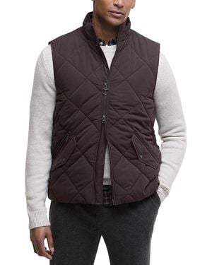 Barbour City Chelsea Quilted Vest - Brown