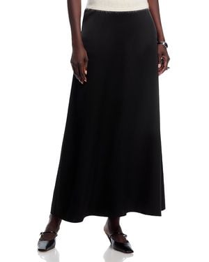 Theory A Line Maxi Skirt - Black