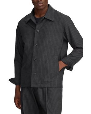 NN07 Zander Button Up Jacket - Black