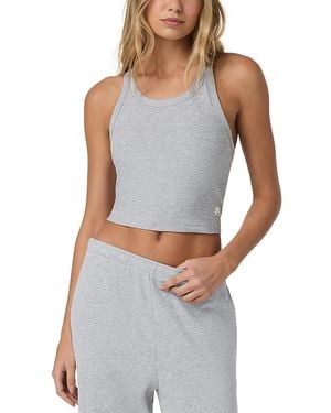 Vuori Elevation Racerback Tank Top - Gray