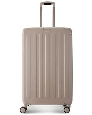 Hedgren Nostos Matte Large Matte Large Expandable Spinner Checked Bag - Brown