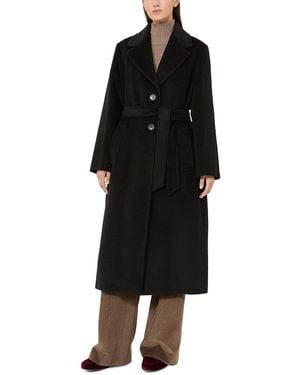 Weekend by Maxmara Wkdbronte Belted Coat - Black