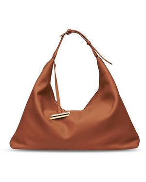 Liffner Pillow Hobo Bag - Brown