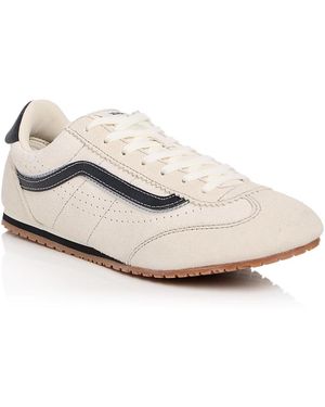 Vans Super Lowpro Suede Sneakers - White