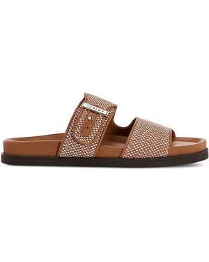 Varley Latona Slide Sandals - Brown