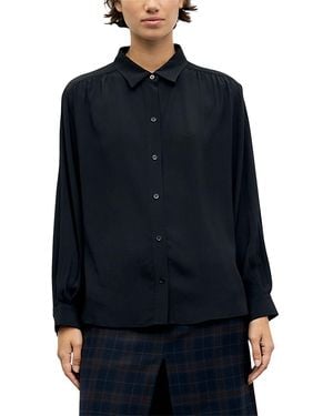 Gerard Darel Lilie Button Front Shirt - Blue