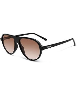 Otra Iggy Aviator Sunglasses, 58Mm - Black