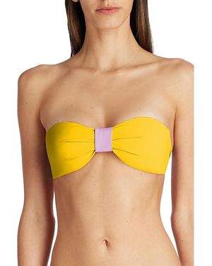 VALIMARE Capri Bandeau Bikini Top - Yellow