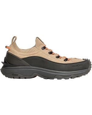 Moncler Trailgrip Lite3 Lace Up Low Top Sneakers - Natural