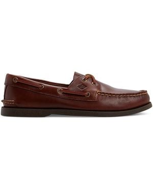 Sperry Top-Sider Authentic Original Leather Boat Shoes - Brown