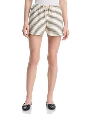 PERFECTWHITETEE Bennie French Terry Striped Shorts - Multicolor