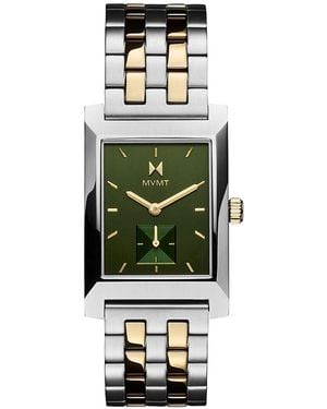 MVMT Newsporter Tank Watch, 38 X 27.5Mm - Green