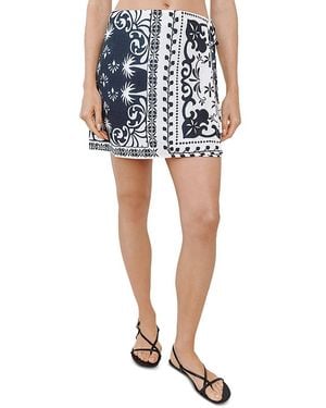 Bella Dahl Sash Wrap Skirt - Blue