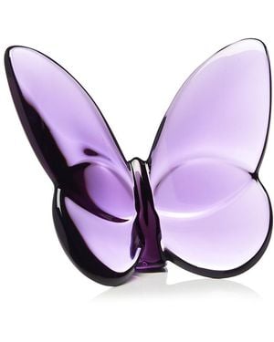 Baccarat 2.5 Lucky Crystal Butterfly - Purple