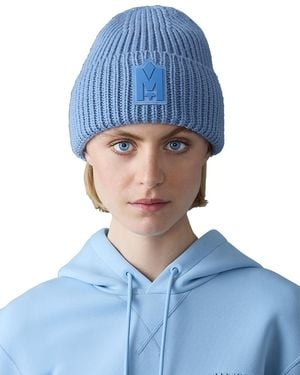 Mackage Jude-Wz Cuffed Knit Hat - Blue
