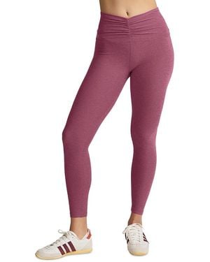 Beyond Yoga Spacedye Centered 7/8 Leggings - Purple