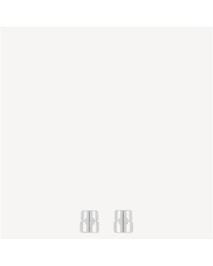 Balenciaga Nano Xs Stud Earrings - White