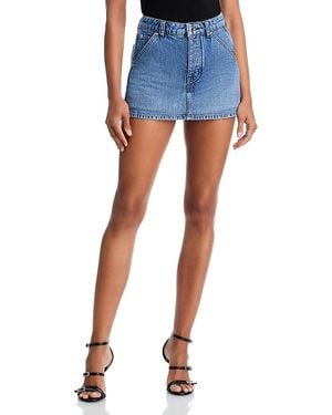 Alexander Wang T High Rise Carpenter Skort - Blue
