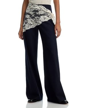 Sea Fiora Wool Blend Pants - Blue