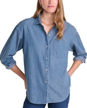 Vineyard Vines Birdie Chambray Shirt - Blue
